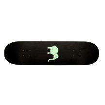 Elefante de risa verde. Historieta Tablas De Skate