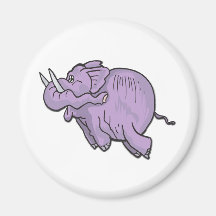 Elefante del vuelo iman para frigorífico
