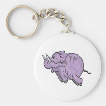Elefante del vuelo llaveros