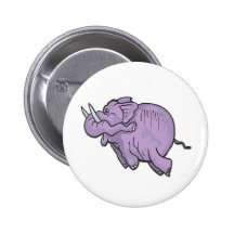 Elefante del vuelo pin