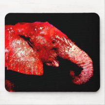 Elefante eléctrico Mousepad