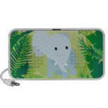 Elefante lindo del bebé altavoces
