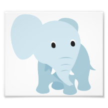 Elefante lindo del bebé cojinete