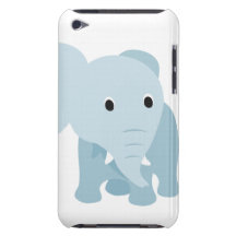 Elefante lindo del bebé iPod touch protector
