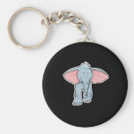 elefante lindo del bebé llaveros personalizados
