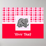 Elefante lindo posters