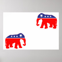 Elefante modernizado del GOP - escriba su propio t Impresiones