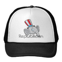 Elefante republicano gorro de camionero
