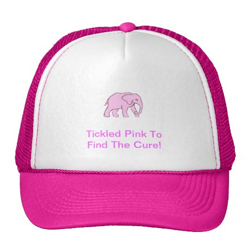 Elefante rosado gorra