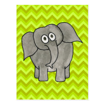 Elefante Tarjeta Postal