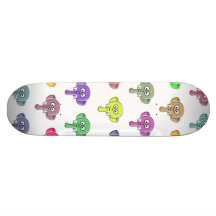 Elefantes coloridos tablas de skate