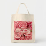 Elegancia color de rosa rosada bolsas de mano