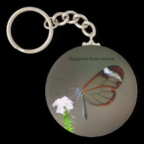 Elegancia de la naturaleza llaveros
