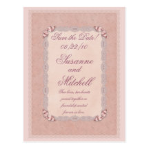 Elegancia del cordón tarjetas postales