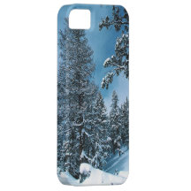 Elegancia del invierno iPhone 5 Case-Mate protector