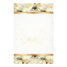 Elegancia del rosa blanco papeleria