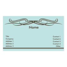 Elegante - negocio tarjetas de negocios