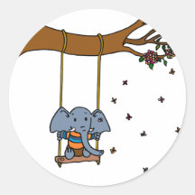 ELEPHANT PEGATINAS  