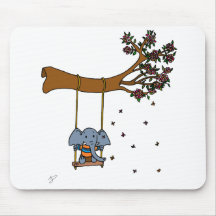 ELEPHANT TAPETES DE RATON