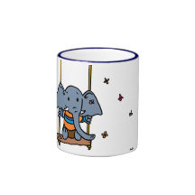 ELEPHANT TAZAS DE CAFÉ