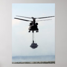 Elevación del barco de CH-47 Chinook Impresiones
