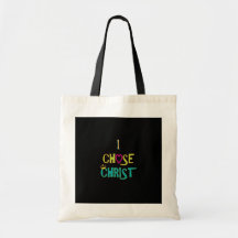 Eligió el tote de Cristo Bolsa De Mano