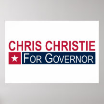 Elija a Chris Christie Posters