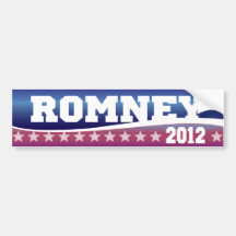 Elija a Mitt Romney 2012 Pegatina De Parachoque