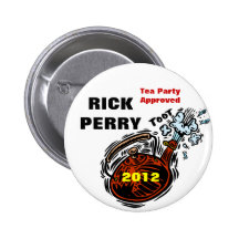 ELIJA A RICK PERRY BOTÓN POLÍTICO PIN