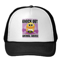 Elimine el abuso animal gorras