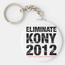 Elimine Kony 2012 Llaveros Personalizados