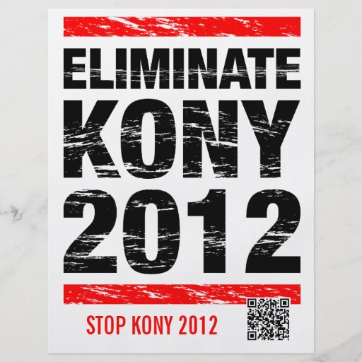 Elimine Kony 2012 Tarjeton