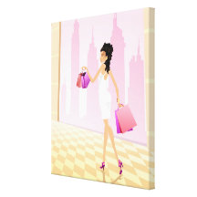Elixir de la impresión 3 de la lona de las compras lienzo envuelto para galerías