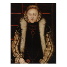 Elizabeth I circa 1560 Postal