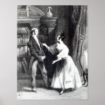Ella entonces le dijo lo que tenía Darcy voluntari Posters