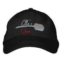 Ella, horno gorras bordadas