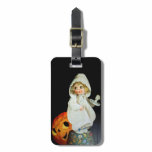 Ellen H. Clapsaddle: Niña con la vela etiquetas de maleta