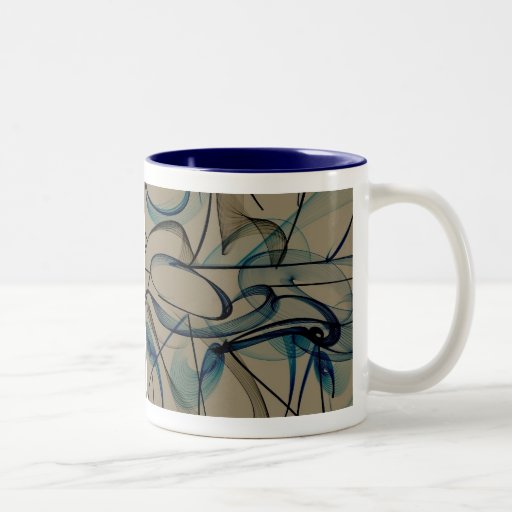elloura - arte abstracto taza
