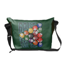 Em del estante para arriba bolsa de mensajería