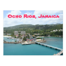 Embarcadero de Ocho Rios, postal de Jamaica