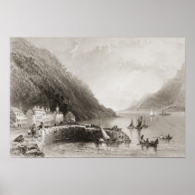 Embarcadero de Rosstrevor Poster