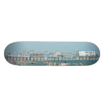 Embarcadero viejo de la playa de la huerta monopatines personalizados
