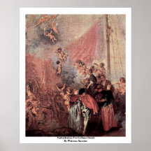 Embarque para el detalle de Cythera de Watteau Ant Impresiones