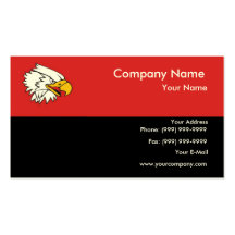 Emblema de American Eagle Tarjeta De Negocio
