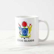 Emblema del isleño del cocinero taza