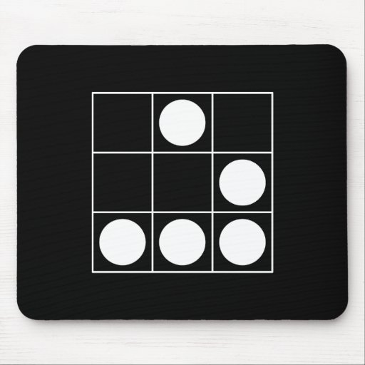 Emblema del pirata informático alfombrilla de ratón