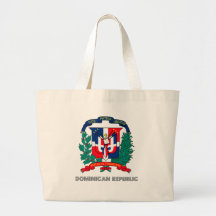 Emblema dominicano bolsa de mano