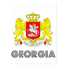 Emblema georgiano postal