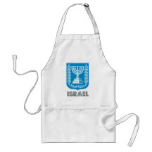 Emblema israelí delantal