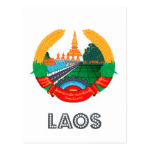 Emblema laosiano postal